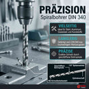 HSS Bohrer DIN 340, geschliffen, lang