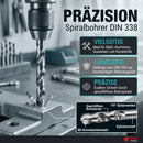 HSS Bohrer DIN 338, geschliffen, kurz