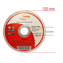 Premiumflex Trennscheiben 125 x 1 mm – 10 Stück für Metall & Inox
