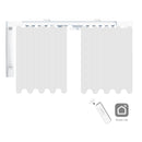 Vorhangsystem | WiFi-Motor + Handfunksender + 1-läufige Gardinenschiene