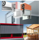 Solar-Antriebset für Rollladensysteme und Vertikalmarkisen