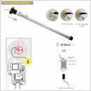 Die Wiederaufladbaren | AKKU-Rohrmotor 35 & 45 Rohrdurchmesser | 13 Nm & 20 Nm Bi-Funk