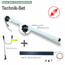 Solar-Antriebset für Rollladensysteme und Vertikalmarkisen