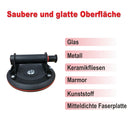 1-Kopf-Saugheber mit eingebauter Vakuumpumpe und Vakuumanzeige inkl. Aufbewahrungskoffer, Ø 200 mm