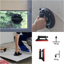 1-Kopf-Saugheber mit eingebauter Vakuumpumpe und Vakuumanzeige inkl. Aufbewahrungskoffer, Ø 200 mm