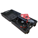 1-Kopf-Saugheber mit eingebauter Vakuumpumpe und Vakuumanzeige inkl. Aufbewahrungskoffer, Ø 200 mm