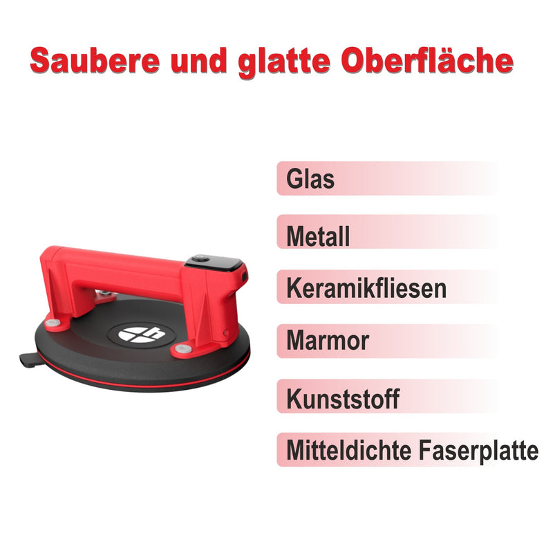 Elektrischer Saugheber PH618A mit Vakuumpumpe 197 mm, 150 kg Tragkr Elektrischer Saugheber PH618A mit Vakuumpumpe 197 mm, 150 kg Tragkr