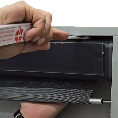 Wand- und Deckenlager für Kassettenrollos der Serien RHW & hF50