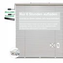 Elektrische Aluminium Jalousie & Sender | Fensterflügel ohne Bohren