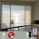 WideSpace - MAXI-Innenrollos mit Funkmotor 230V | Wand- oder Deckenmontage | bis 4 m Breite & 2,4m Länge